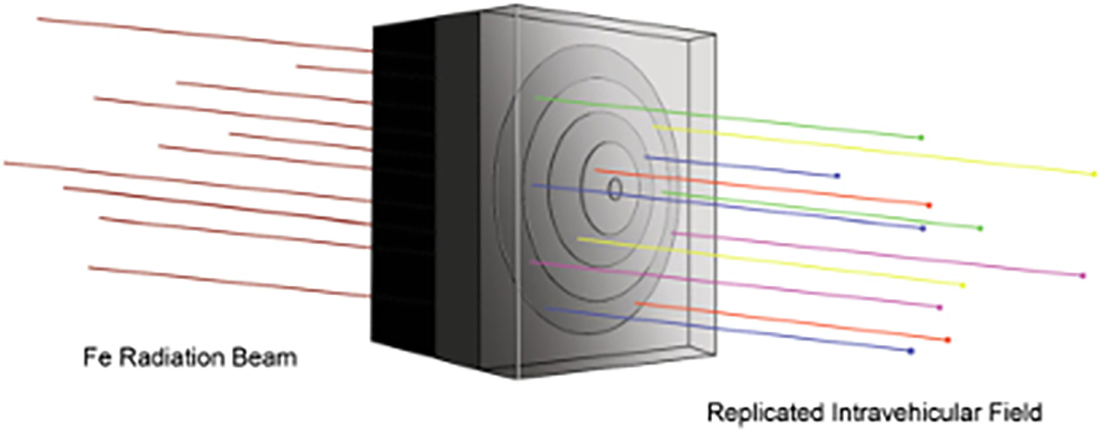 Moderator block concept for simulating the intravehicular space radiation environment.4