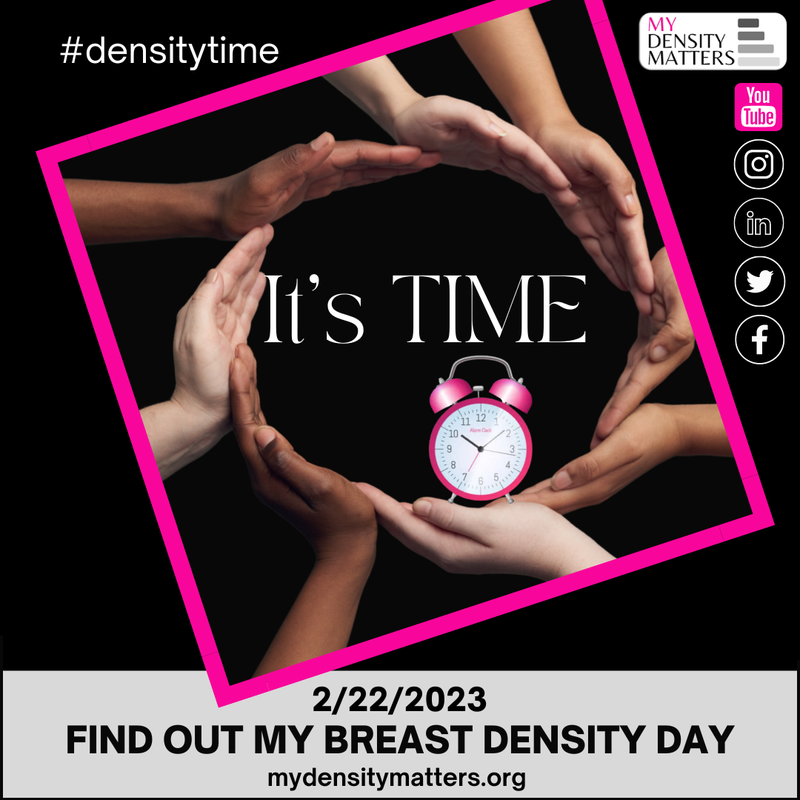Global Event Highlights the Need for Women to Find Out Their Breast Density