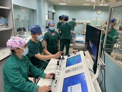 First Patients Treated with Endovascular Intervention Robot
