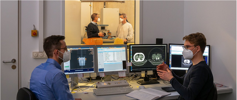 Dark-field X-ray Integrated Into a CT Scanner