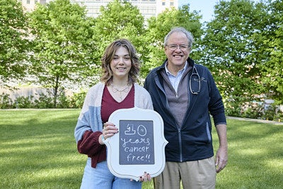 First Pediatric Patient to Receive CAR T-Cell Therapy Celebrates 10 Years Cancer Free