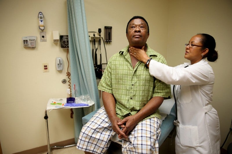 Lack of Health Insurance Coverage Increases Racial, Ethnic Disparities in Advanced Stage Cancer Diagnoses
