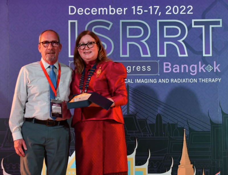 ASRT’s Dr Sal Martino Awarded the 2022 ISRRT Marion Frank Award