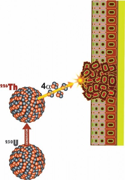 Los Alamos Develops Generator for Uranium-230/Thorium-226 Radioisotope