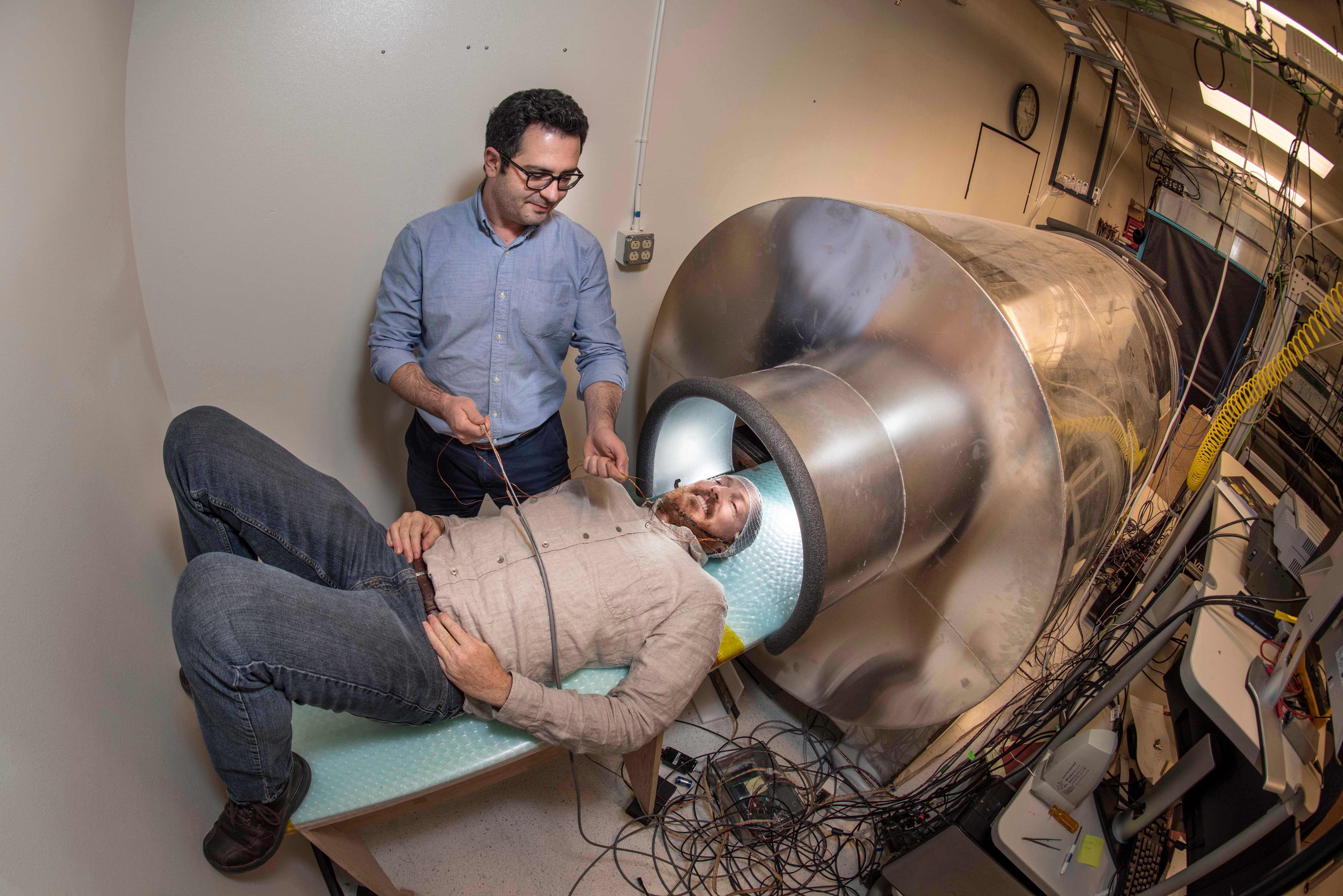 Prototype Underway for Patient-friendly MEG Brain Imager