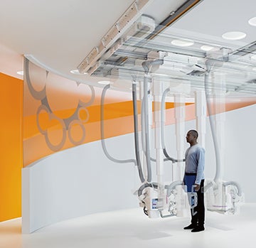 RSNA 2015: Twin robotic x-ray with 3D for radiography, angiography and fluoroscopy