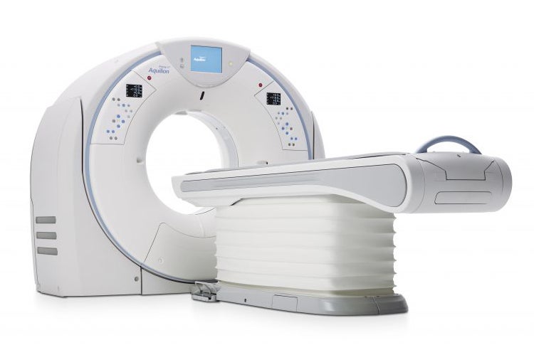 Toshiba launches 80-row CT scanner at UK radiology society meeting