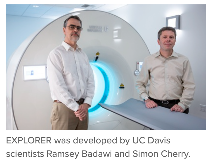 UC-Davis-Built PET Scanner Can Visualize Blood Supply in Lung Cancer