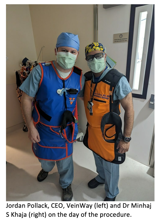 Interventional Radiologists Use Tool For Venous Recanalization to Save Patient’s Leg From Amputation
