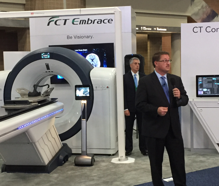 Fujifilm enters oncology market with debut of big-bore FCT Embrace