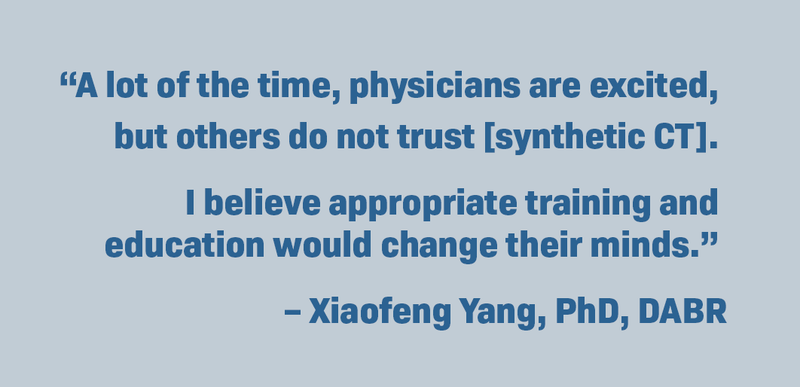 Synthetic CT: Realizing the Benefits of MR-Based Treatment Planning